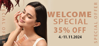 Започнува промоција за новите - Welcome Special 35% OFF!